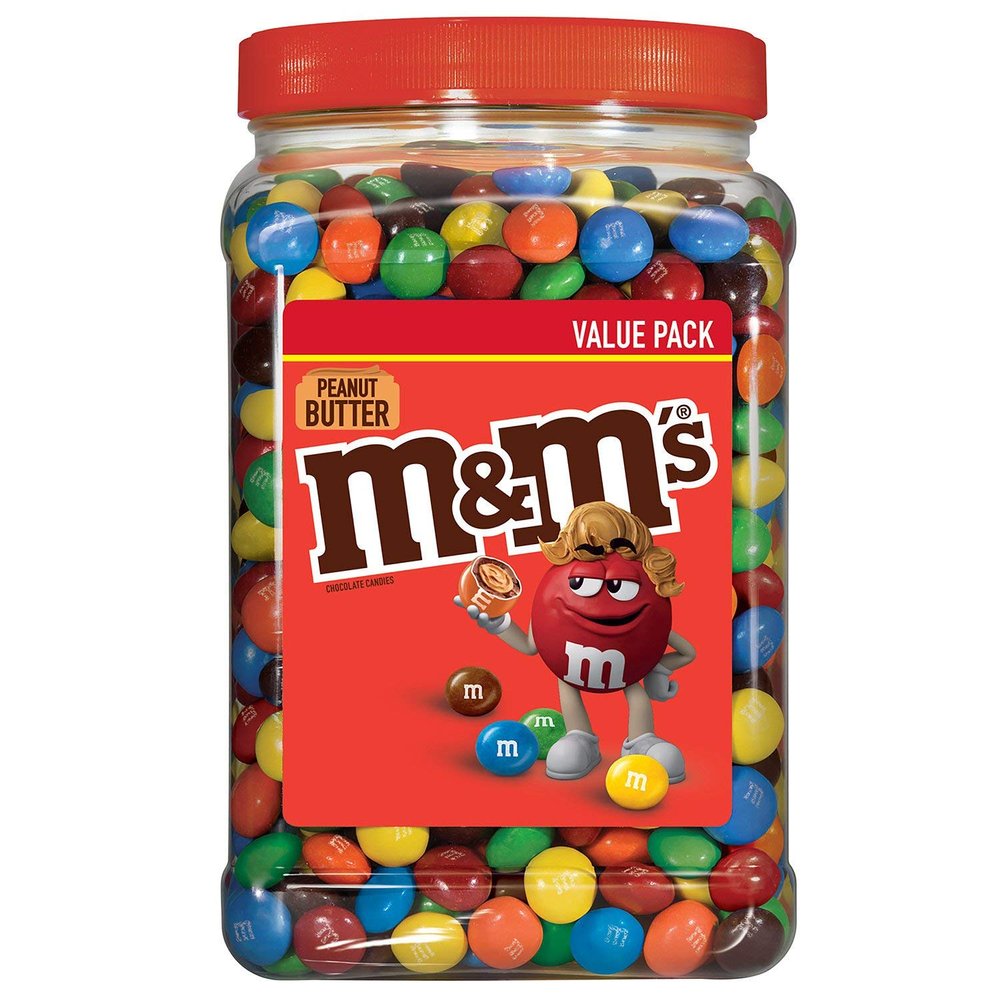 M&M's Peanut Butter Candies, 55 Oz.,, ()