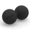 5BILLION Peanut Massage Ball - Double Lacrosse Massage Ball & Mobility Ball for Physical Therapy - Deep Tissue Massage Tool for Myofascial Release, Muscle Relaxer, Acupoint Massage (Black) view 1