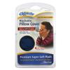 Cloudz Washable Travel Neck Pillow Cover - Blue view 3