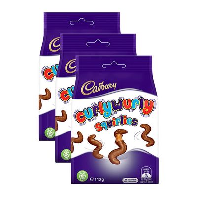 Cadbury Curly Wurly Squirlies 110g x 10