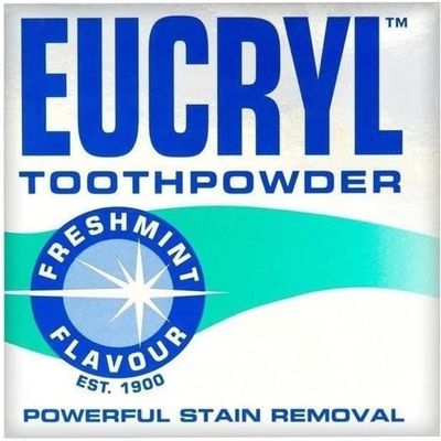 Eucryl 12 X Toothpowder Freshmint Flavour 50G