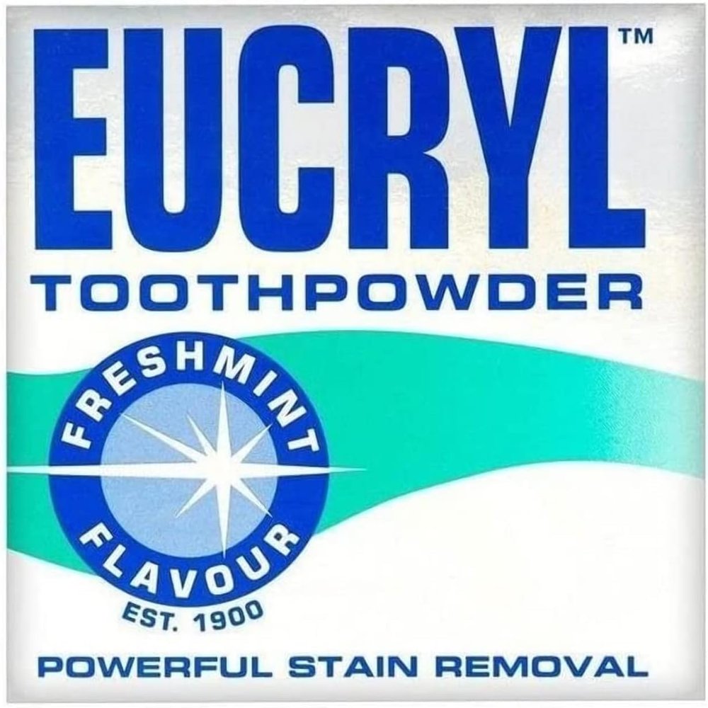 Eucryl 12 X Toothpowder Freshmint Flavour 50G