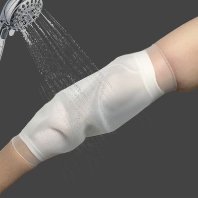 UMTEC Waterproof PICC line Protector Bandage Cover for Chemotherapy Shower, Elbow Middle Arm Cast Sleeve, (M)