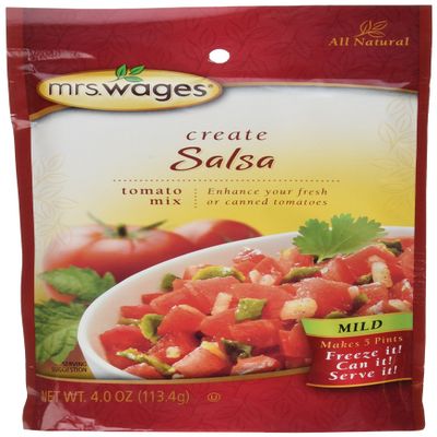 Mrs Wages Mild Salsa Mix-6 packages, 4oz each