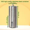 CoaGu 2-Pack Pill Crusher: Grind Aspirins and Vitamins to a Fine Powder with Adjustable Fitting and Cutter view 3
