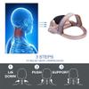 WOOLALA Cervical Neck Traction Device, Chronic Neck Pain Relief Muscle Relax Pillow with Band Neck Curve Correct Home Neck Stretcher view 3
