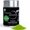 Matcha Moon Pure Zen Ceremonial Grade Matcha Powder | Premium USDA Organic Traditional Japanese Green Tea | First Harvest Uji Kyoto Sourced Tea Powder | 100g Tin view 1