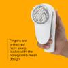 Conair Fabric Shaver and Lint Remover, Rechargeable Portable Clothes Shaver with 3 Settings, Fuzz Remover for Sweaters, Clothing, and Furniture, Large 2-Inch Shaving Head, White view 4