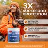 Vimergy Brain Body Protect - Wild Blueberry Whole-Fruit Powder with Horsetail & Bamboo Silica for Brain, Heart & Detox Support. USDA Organic, Vegan, Gluten-Free, Kosher (250g) view 3