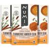 Numi Organic Amber Sun Turmeric Tea, 45 Turmeric Tea Bags, With Rooibos & Spices, Herbal Tea view 1
