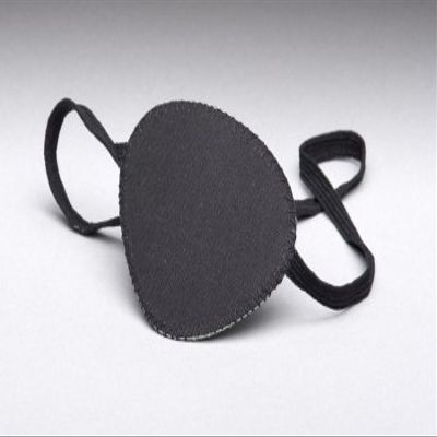 McKesson Flat Eye Patch for Adults or Kids - Lazy Eye or Procedure Recovery for Left or Right Eyes, 12 Count, 1 Pack