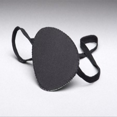McKesson Flat Eye Patch for Adults or Kids - Lazy Eye or Procedure Recovery for Left or Right Eyes, 12 Count, 1 Pack