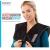 Vibration Massage Wrap with Subtle Heat | Adjustable Intensity, Soft Fabric | Shoulder Massage, Relieves Neck, Upper Back, Shoulder Tension | Black view 1