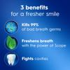 Crest Complete Whitening + Scope, Long Lasting Mint Toothpaste, Triple Pack (3 Count of 5.4 oz Tubes), 16.2 oz view 2