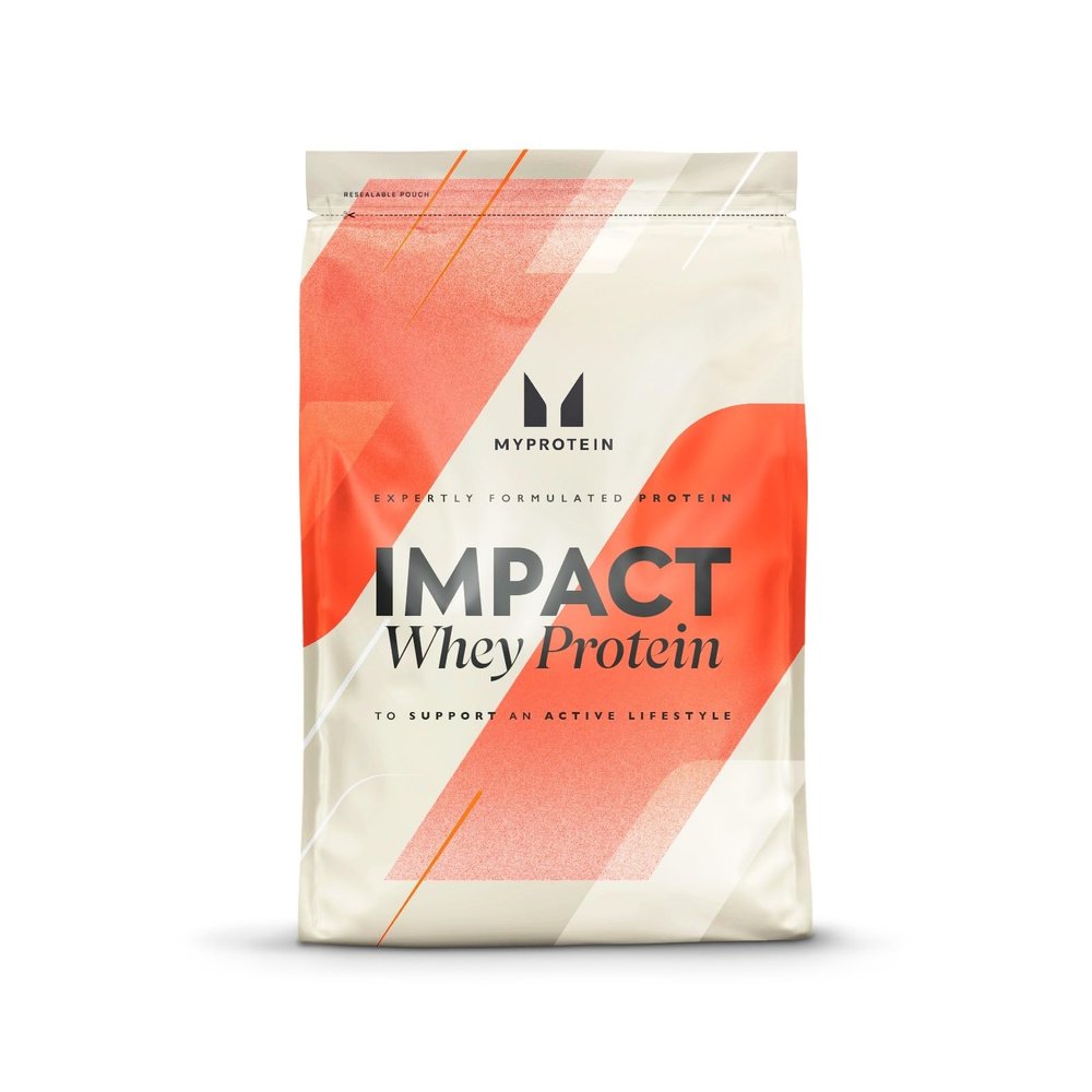 MyProtein Impact Whey Protein , Strawberry Cream, Pouch, 5.5 lbs