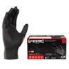 GLOVEWORKS Black Nitrile Gloves for Cooking, Food Prep, Disposable, 5 Mil, For Professional Cleaning, Small, Box of 100 view 1