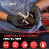 GLOVEWORKS Black Nitrile Gloves for Cooking, Food Prep, Disposable, 5 Mil, For Professional Cleaning, Small, Box of 100 view 2