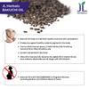 JL Herbals Bakuchi Oil 100ml (3.5 fl.oz) | Babchi | Psoralea corylifolia | 100% Pure & Undiluted | Cold Pressed | for External USE ONLY | USE After Dilution view 3