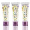 Jack N' Jill Natural Toothpaste for Kids - Fluoride Free Toothpaste, 40% Xylitol, BPA Free - Blackcurrant, 1.76 oz (Pack of 3) view 1