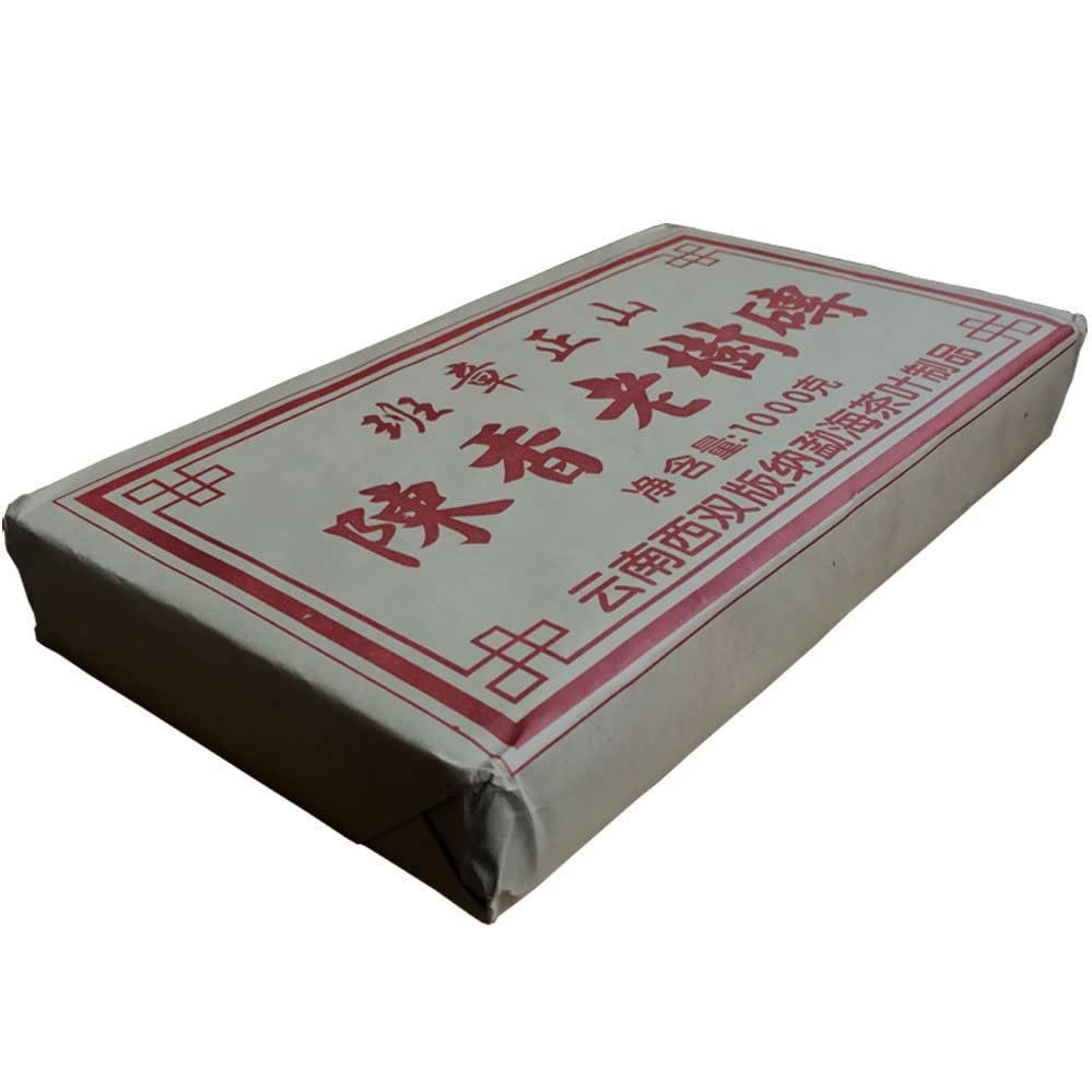 Yunnan Menghai Xishuangbanna Chen Xiang old tree brick 1000g(ripe tea)