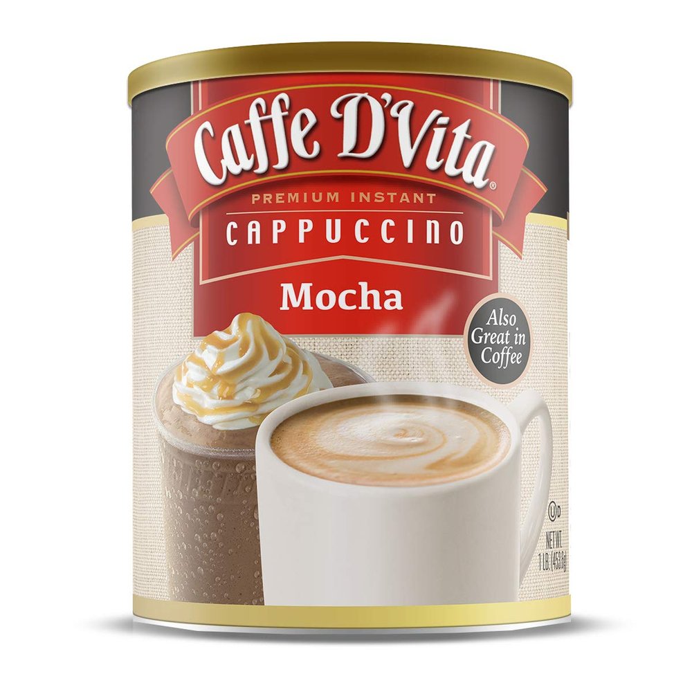 Caffe DVita Mocha Cappuccino 1 lb can (16 oz)