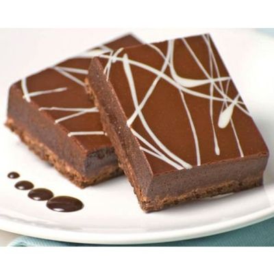 The Original Cakerie Silk Chocolate Truffle Dessert Bar -- 2 per case.