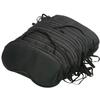 12 Pcs Eye Mask Sleep Blindfold with Nose Pad and Elastic Strap for Travel Sleep, Game Sleeping, Black view 1
