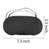 12 Pcs Eye Mask Sleep Blindfold with Nose Pad and Elastic Strap for Travel Sleep, Game Sleeping, Black view 3
