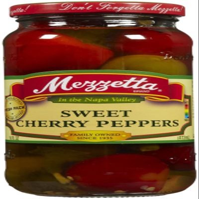 Mezzetta Sweet Cherry Peppers, 16 oz