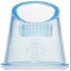 Brilliant Wipe N Brush by Baby Buddy, Silicone Toothbrush, Cleaner for Infants 4-16 Months Old, Use with Dental Wipe, Infant Oral Cleaning Products, Baby Registry Must Haves, Travel Accessories, Blue view 4