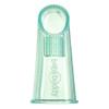 Brilliant Wipe N Brush by Baby Buddy, Silicone Toothbrush, Cleaner for Infants 4-16 Months Old, Use With Dental Wipe, Infant Oral Cleaning Products, Baby Registry Must Haves, Travel Accessories, Green view 3