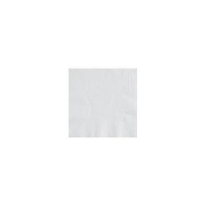 AEP Lapaco 501-100 2-Ply White Beverage Napkin - 4 / CS