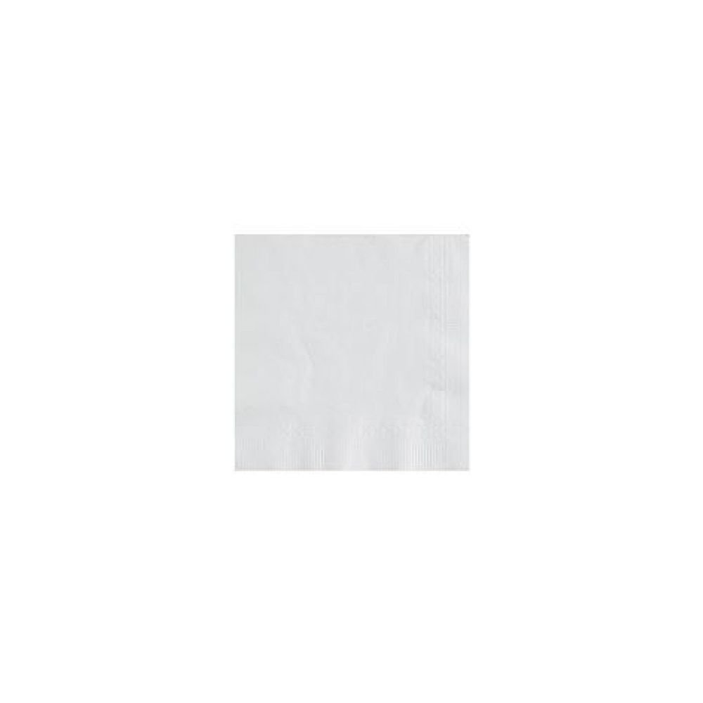 AEP Lapaco 501-100 2-Ply White Beverage Napkin - 4 / CS