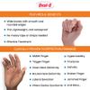 3-Point Products Oval-8 Finger Splint, Support and Protection for Arthritis, Trigger Finger or Thumb, and Other Finger Conditions, Size 15(Pack of 1) view 2