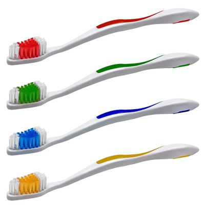 200 Pack Toothbrush Standard Classic Medium Soft Individually Wrapped Wholesale lot