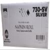 Rolled Napkins with Plastic Cutlery Set | Silver | Silver Secrets Collection | Pack of 100 view 1