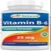 Best Naturals Vitamin B-6 25 Mg Tablets, 250 Count view 1