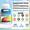 Best Naturals Vitamin B-6 25 Mg Tablets, 250 Count view 2
