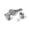 GUS Micro Pill Fob, Made in USA, Stainless Steel Keychain Pill Holder, Holds Two Emergency Aspirin, Ultra Compact Design view 3