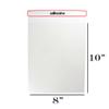 200ct Adhesive Treat Bags 8x10 Clear - 1.4 mils Thick Self Sealing OPP Plastic Bags for Bakery Cookies Christmas Party Decorative Gift Bags with reinforced edges view 1