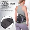 BraceAbility Spondylolisthesis Back Brace - Ankylosing Spondylolysis Lumbar Spine Corset Stabilizer Belt for Pars Defect Lower Back Pain, Anterolisthesis Support, Spinal Fracture Treatment (XL) view 4