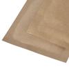 100PCS Brown Kraft & Foil Hybrid Flat Zipper Seal Bags 6x8cm (2.3x3.1") view 2