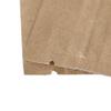 100PCS Brown Kraft & Foil Hybrid Flat Zipper Seal Bags 6x8cm (2.3x3.1") view 3