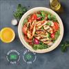 100% Compostable Paper Plates, Heavy Duty Disposable Plates [125-Pack] 9 Inch Plates - Eco-Friendly, Biodegradable Sugarcane Bagasse, Natural Unbleached Brown 9" Dinner Paper Plate Disposable view 3