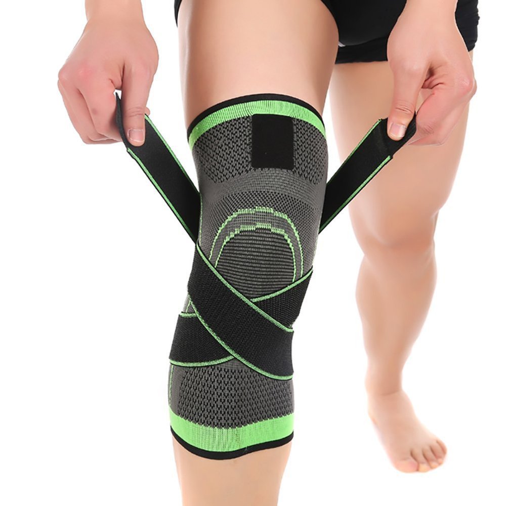 ASOONYUM Knee Sleeve,Compression Fit Support-for Joint Pain and Arthritis Relief, Improved Circulation Compression - Wear Anywhere - Single