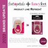 Foot Petals Heel Cups, Prevent Cracked Heels, Stabilize Heels in Women's Closed Back Heels, Pumps, Boots, Wedges, Flats, Microsuede & Gel view 2