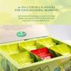 ACORUS Premium Tea Set - Natural Herbal Tea Variety Pack, Gift Set of 6 Different Teas, 60 Bags Individually Wrapped, Herbal Sampler Box view 2