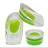 2 Pack - KidSole Shock Absorbing Lightweight Gel Heel Cups For Kid's With Sensitive Heels, Heel Spurs, Plantar Fasciitis, or Ankle Pain (Green Toddlers Size 11-2) view 3