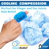 Finger Ice Pack, Finger and Toe Cold Gel Reusable Cryotherapy Compression Sleeve for Injuries, Arthritis, Tendonitis, Gout, or Sprains, No-Toxins and Latex Free. view 3