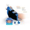 Sage Stryker Prevalon Heel Protector I  1 Heel Protector  Cushioned Boot for Heel Pressure Relief for Bed-Bound Individuals  Standard Size view 2
